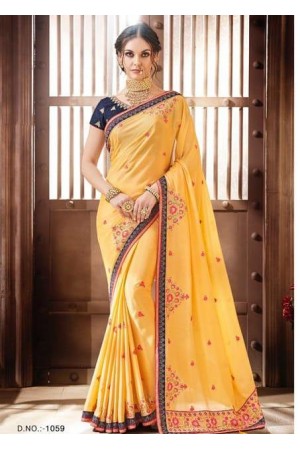 Yellow Saree